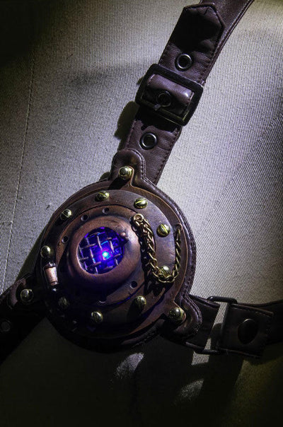 Steampunk Led Light Chest Harness (Unisex)