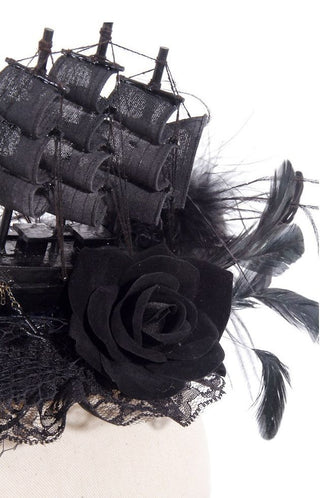 Black Pearl Head Piece
