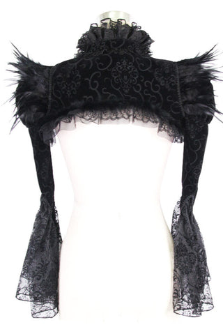 Feathers and Lace Shrug