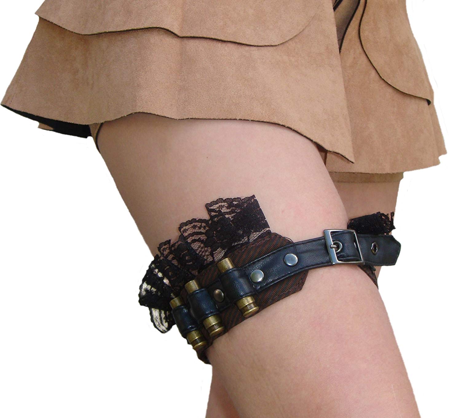 Steampunk Bullet Garter | RQ-BL SP031 OtherWorld Fashion Steampunk Bullet Garter | RQ-BL SP031 OtherWorld Fashion