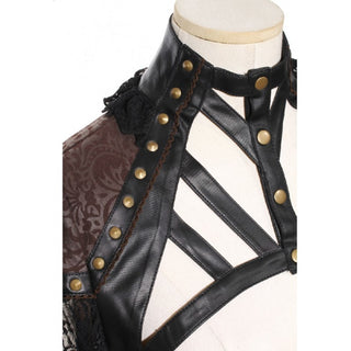 Leather & Lace Steampunk Bolero