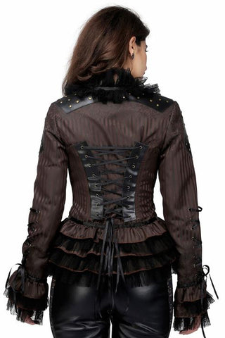 Steampunk Duchess Top