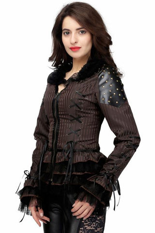 Steampunk Duchess Top