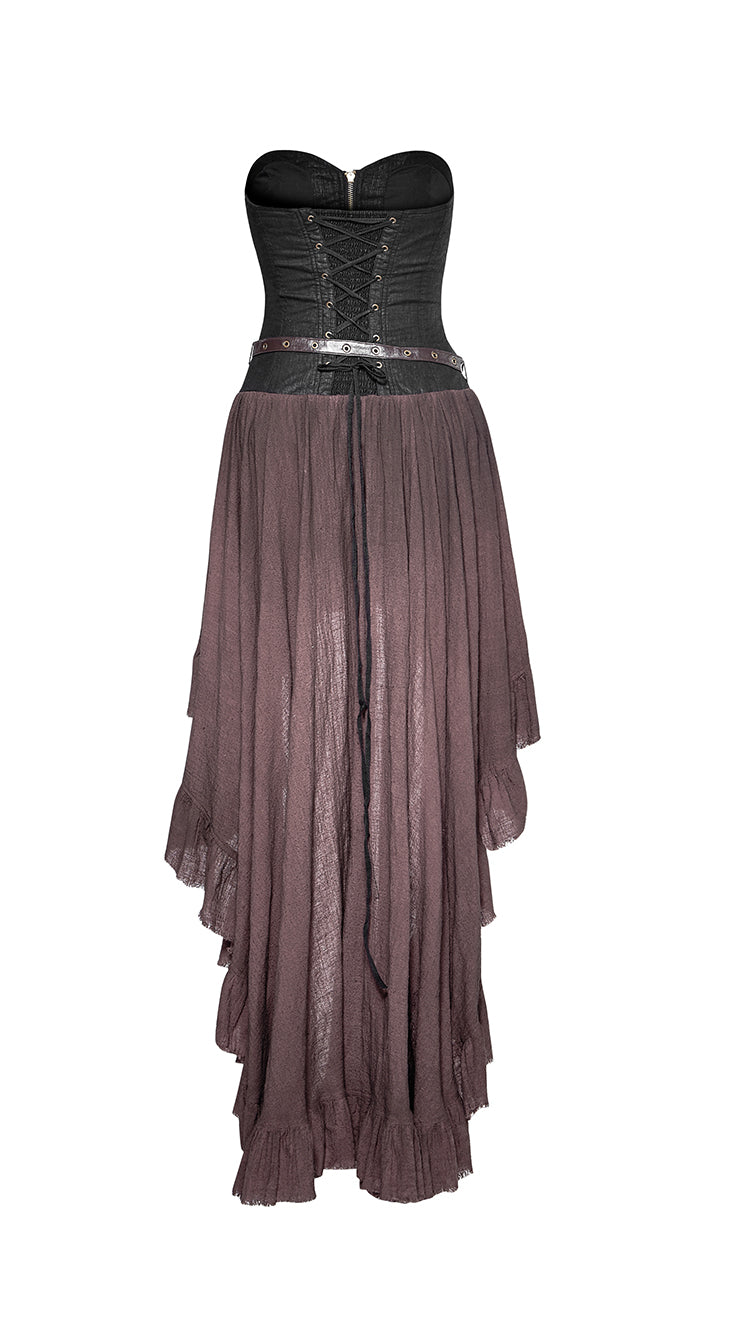 Ruffletease Steampunk dress