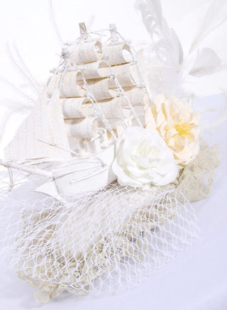 White Pearl Head Piece