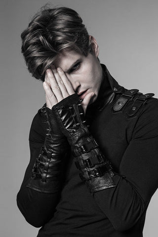 MK-09 Armguard Fingerless Gloves