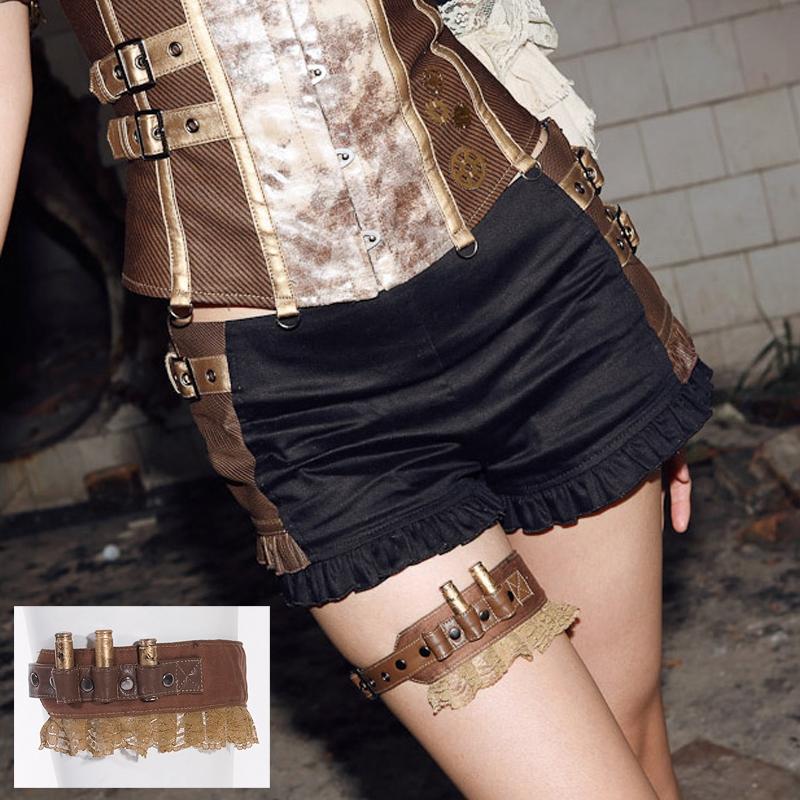 Steampunk Bullet Garter | RQ-BL SP031 OtherWorld Fashion Steampunk Bullet Garter | RQ-BL SP031 OtherWorld Fashion
