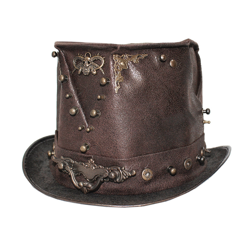Steampunk Skull Hat