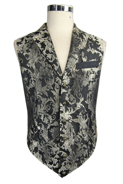 Silver Elegance Men’s Vest