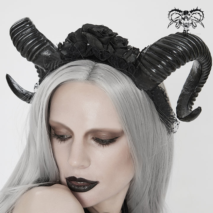 Lilith Horn Headdress