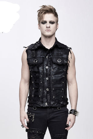 devil fashion wt045 punk vest