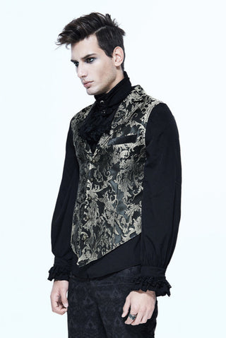 Silver Elegance Men’s Vest