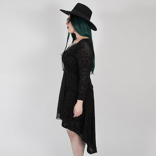 Large size gothic dress - Punk Rave DQ-517