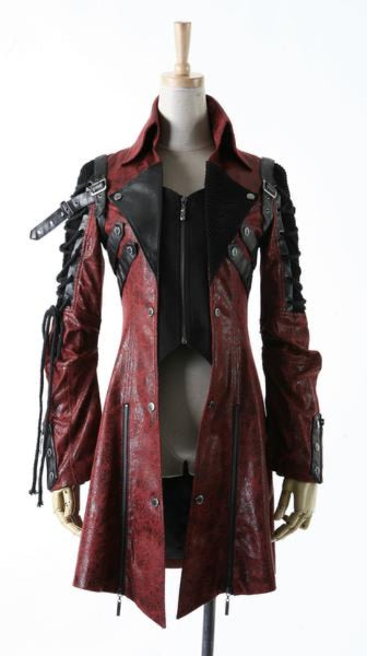 gothic jacket punk rave y-349