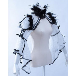 Haunted Shrug in Ghost White