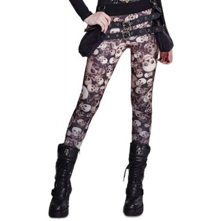 skull leggings
