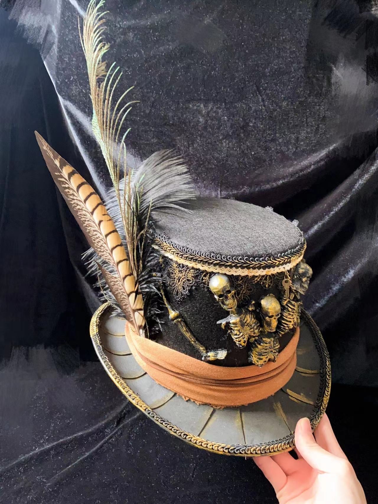 skull top hat 3