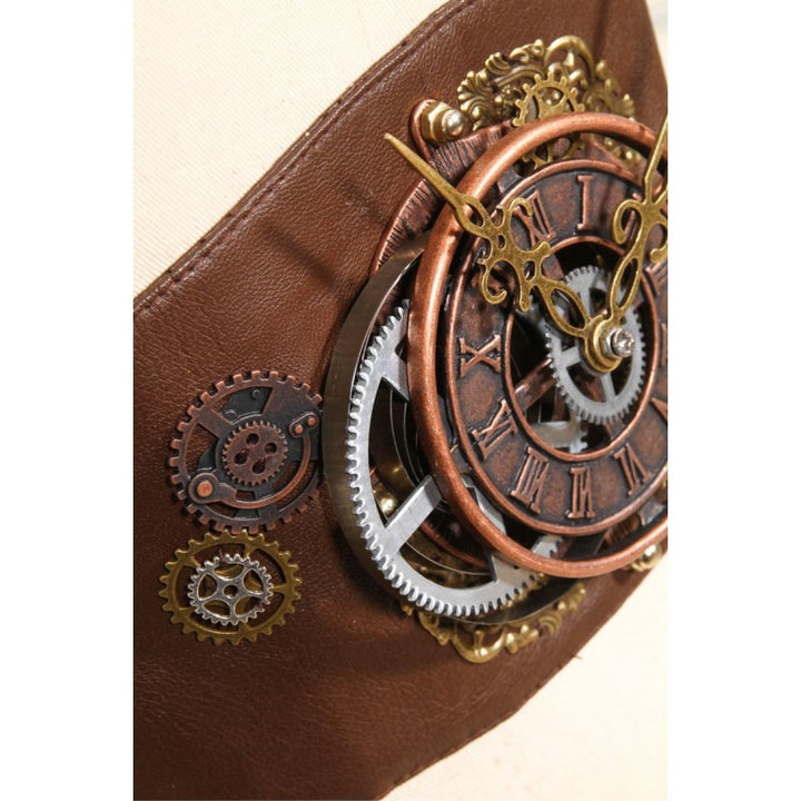 Very Timely Steampunk Clock belt
