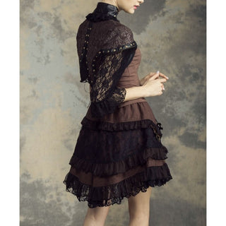 Leather & Lace Steampunk Bolero